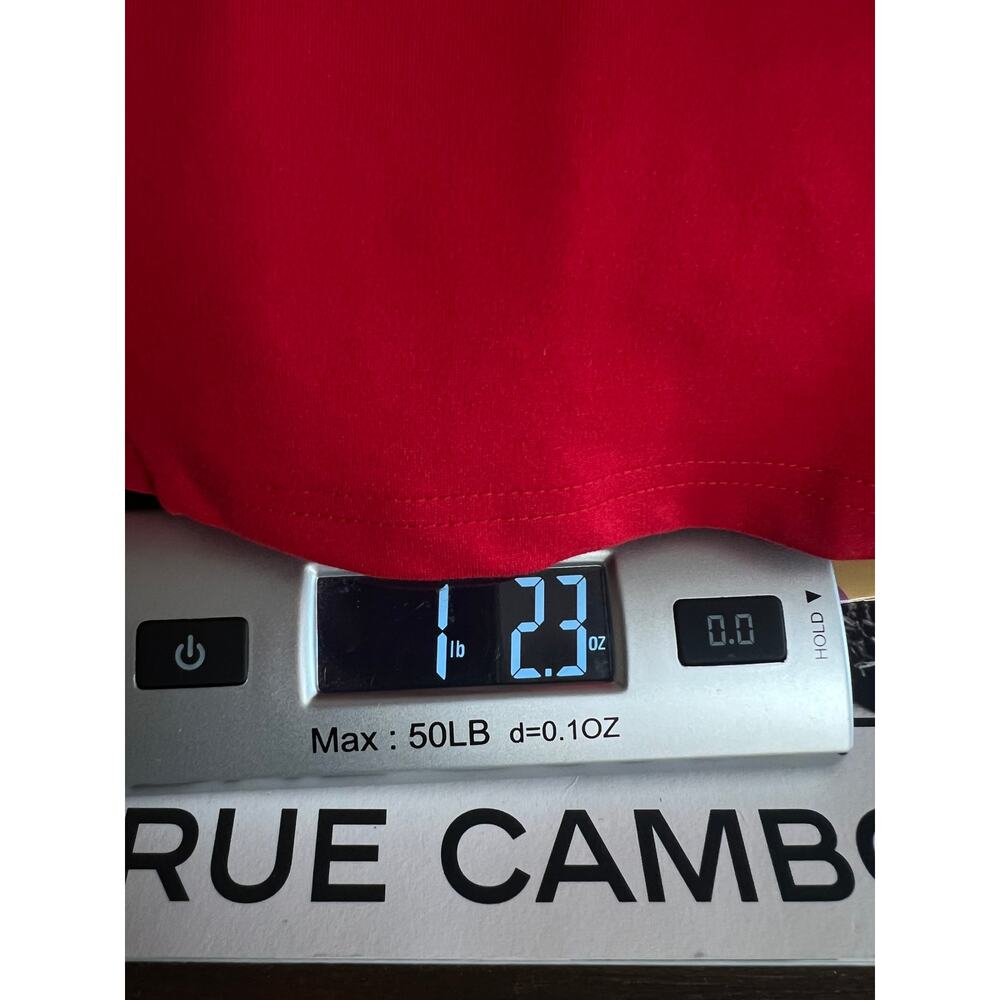 New Harper & Lemon Red Bodycon Dress Size Large Sleeveless Zipper Back Closure - Picture 11 of 11